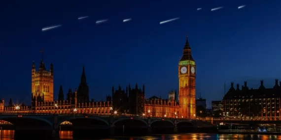 Japon uzay şirketi ilk yapay meteor yağmuru oluşturacak.