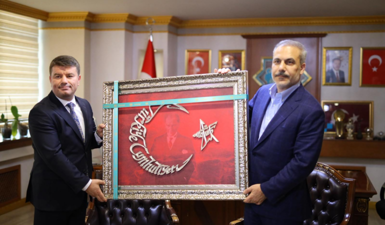 Aksaray belediyesi’nin vizyon projeleri bakan fidan’dan övgü aldı