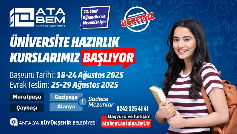 Büyükşehir’in YKS Hazırlık Kursu kayıtları başladı