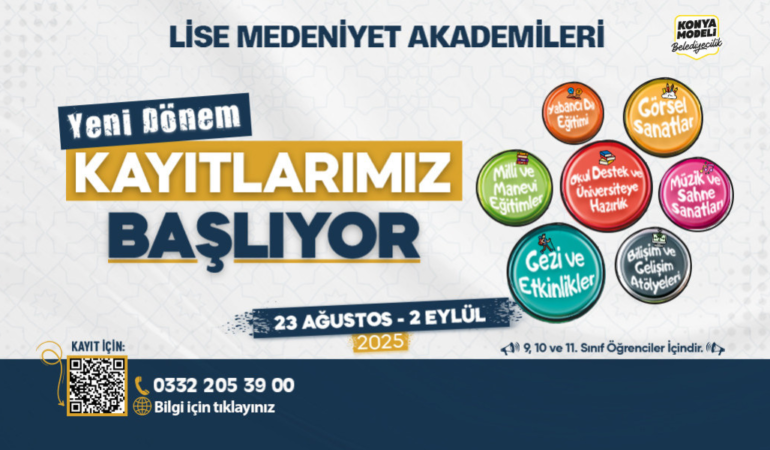 Lise medeniyet akademileri’nde güz dönemi kayıtları başlıyor
