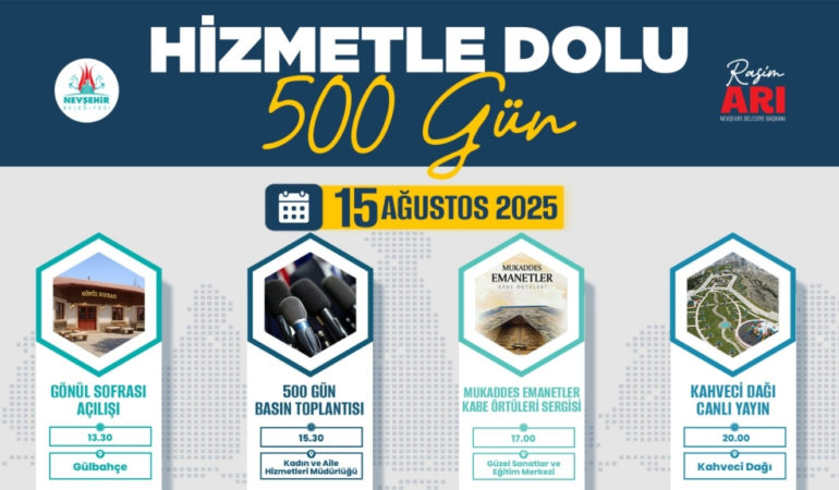 Belediye Başkanımız Rasim Arı’nın Hizmetlerle Geçen 500 Günü