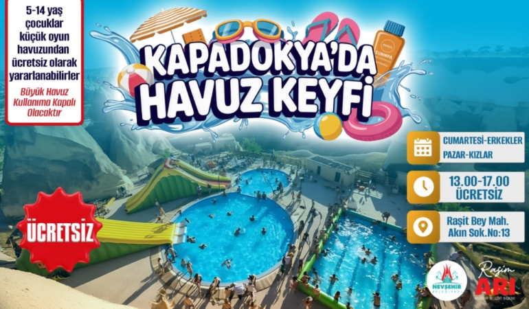 Küçük Oyun Havuzlarımız Hafta Sonu Çocukları Bekliyor