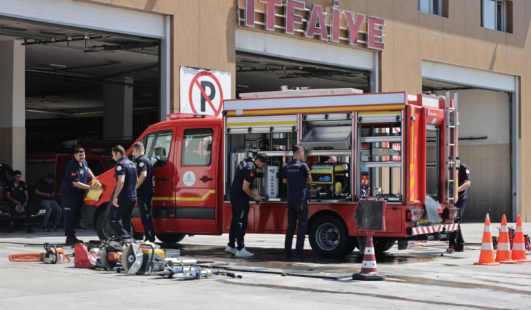 Nevşehir İtfaiyesi, Periyodik Bakım ve Kontrollerini Yapıyor