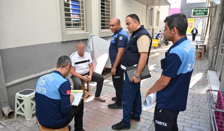 Zabıta çevre cezalarını uygulamaya başladı