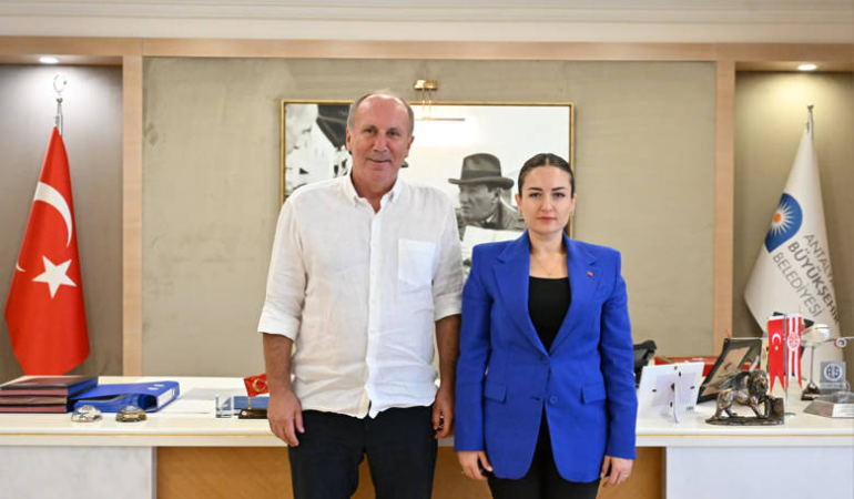 Muharrem İnce Başkan Vekili Özdemir’i ziyaret etti