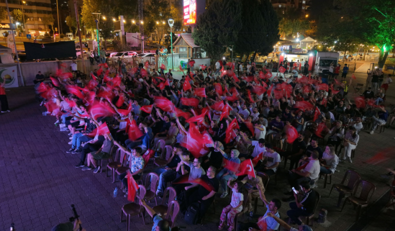 Kahramanmaraş Milli Maçta Tek Yürek Oldu