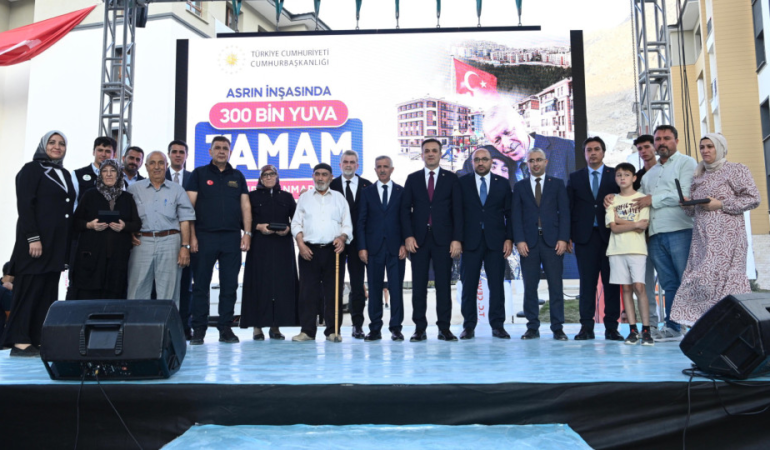 Kahramanmaraş’ta 5 Bin 749 Yeni Yuva Teslim Edildi