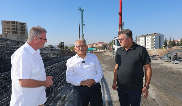 Büyükşehir’in 191 Milyon TL’lik Meteoroloji Katlı Kavşağı Çalışmaları Hızla Sürüyor