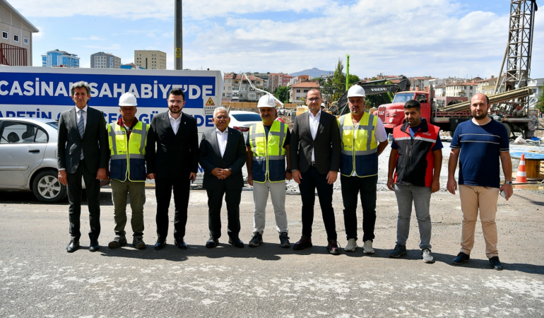 Başkan Büyükkılıç ile Başkan Okandan’dan, Sahabiye Projesi 2. Etap Çalışmalarına İnceleme