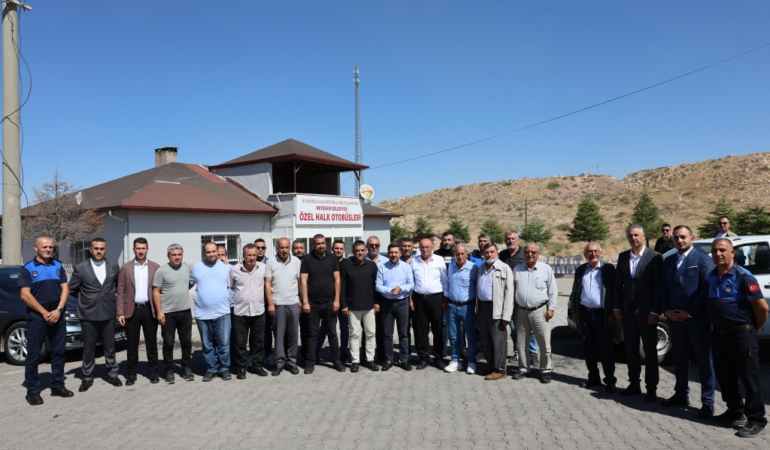 Başkan Rasim Arı, Halk Otobüsü İşletmecileriyle Buluştu