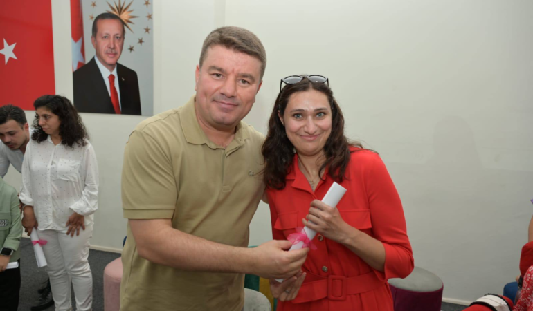 Aksaray belediyesi engelsiz yaşam merkezinde e-kpss kursları başladı