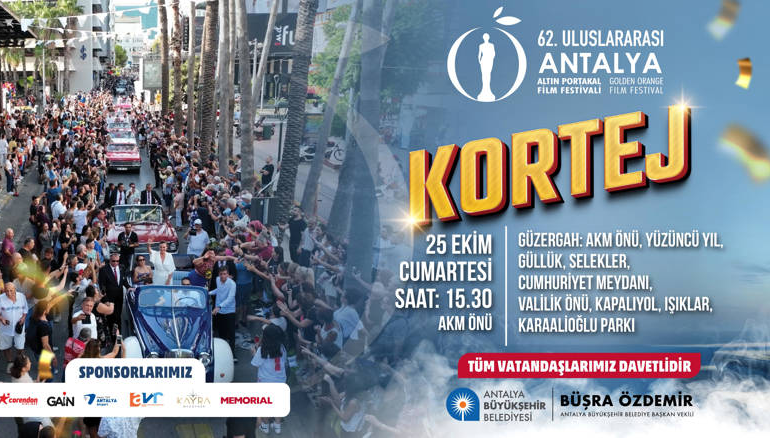 62.Uluslararası Antalya Altın Portakal Film Festivali başlıyor