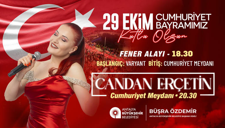Büyükşehir Belediyesi’nden  Cumhuriyet Bayramı konseri