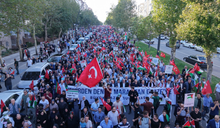 Kahramanmaraş, Gazze İçin Tek Yürek Oldu
