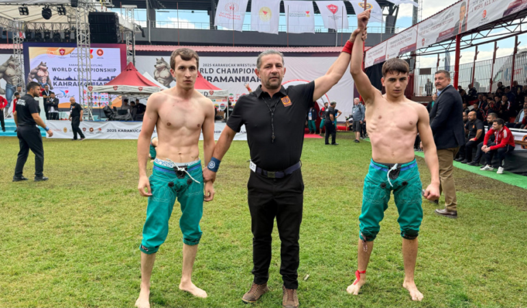 Güreşin Zirvesi Kahramanmaraş’ta; Dünya Karakucak Güreş Şampiyonası Başladı