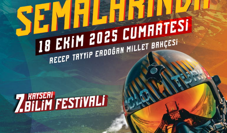Büyükşehir’in Bilim Festivali, Gökyüzünde Solotürk’le Taçlanacak