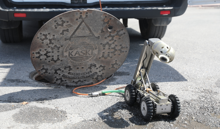 KASKİ’den Akıllı Altyapı Hamlesi: Kanal Görüntüleme Robotu ile 1200 Kilometrelik Hat Kontrol Altında