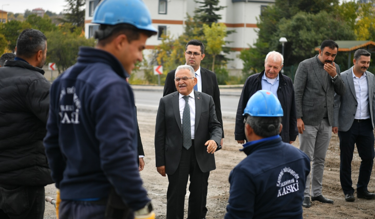 Başkan Büyükkılıç’tan Hacılar-Kayseri Caddesi’nde 100 Milyon TL’lik Modern Dokunuş