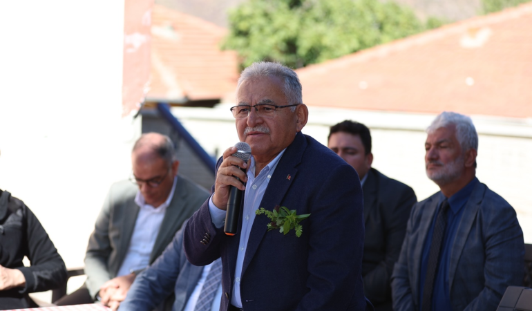 Büyükkılıç’tan 12 Milyon TL’lik İçme Suyu Yatırımı Yapılan Yahyalı’ya Ziyaret