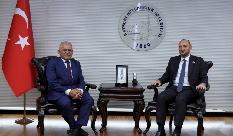 Başkan Büyükkılıç, MÜSİAD Genel Başkanı Özdemir’i Ağırladı