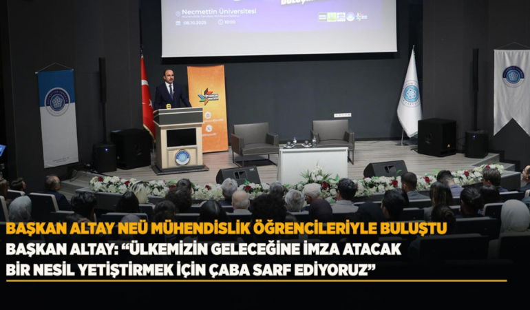Başkan altay: ülkemizin geleceğine imza atacak bir nesil yetiştirmek için çaba sarf ediyoruz