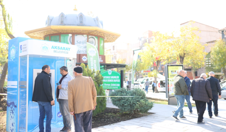 Aksaray belediyesi akıllı ödeme sistemlerini hayata geçirdi