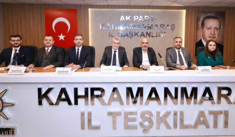 Onikişubat’ın Geleceğini Şekillendiren Yatırımlar Değerlendirildi