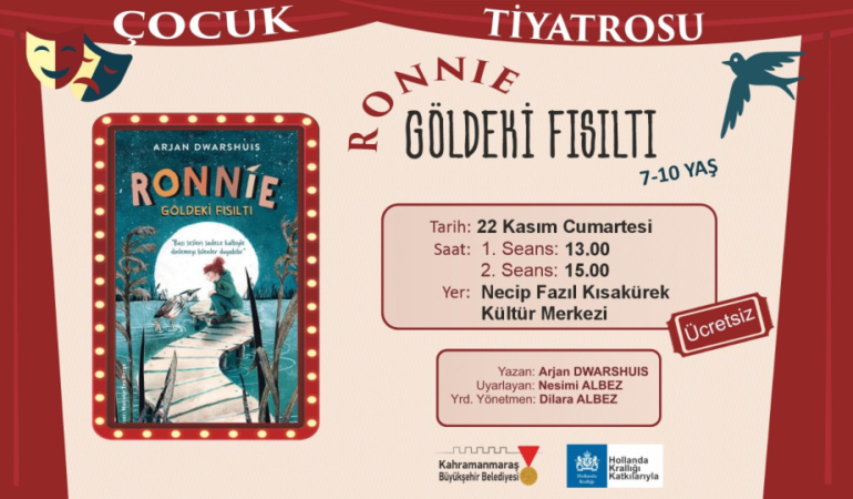 Göldeki Fısıltı Gösterisi Cumartesi Günü Minik İzleyicileri İçin Sahne Alacak