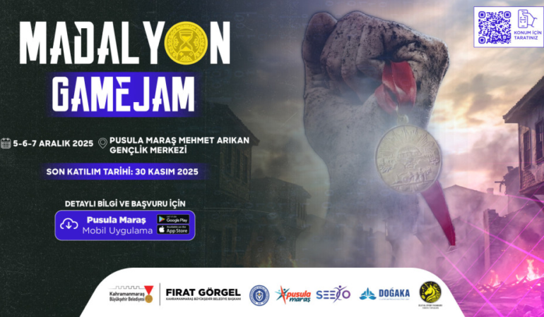 Büyükşehir’in Gençlere Özel Madalyon Game Jam Etkinliğine Başvuruları Başladı