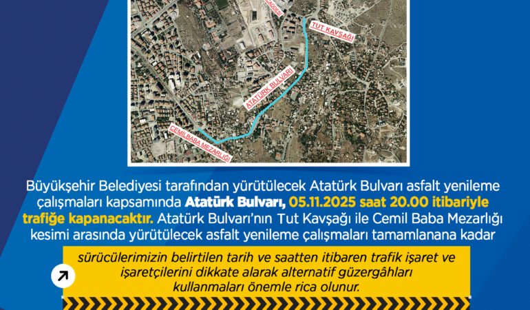 Büyükşehir’den Araç Sürücülerine Önemli Uyarı!