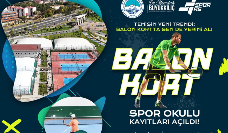 Spor A.Ş., Millet Bahçesi Tenis Spor Okulu 2. Güz Dönemi Kayıtlarını Başlattı