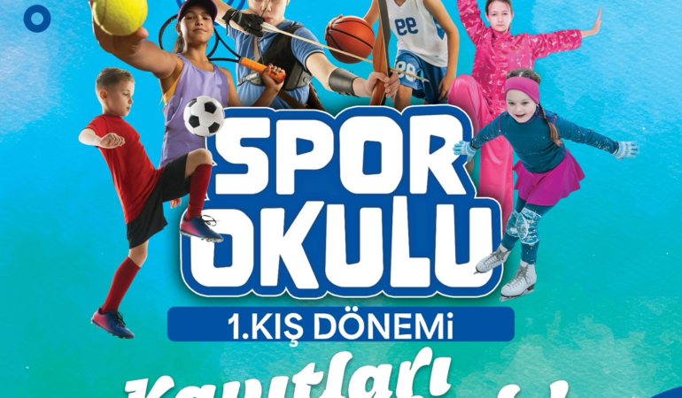 Büyükşehir’in Spor Okulunda 1. Kış Dönemi Kayıtları Başladı