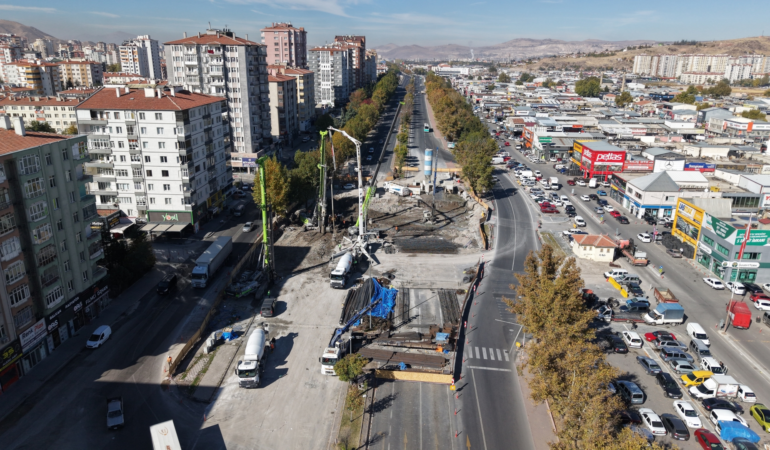 Başkan Büyükkılıç: DSİ-Yeni Sanayi Katlı Kavşak Projesi’nde Hummalı Çalışmamız Sürüyor