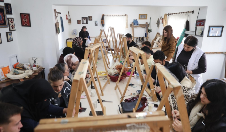 NEVÜ’lü Öğrenciler Uygulamalı “Dokuma Atölyesi” Etkinliğine Katıldı