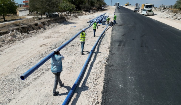 ŞANLIURFA’DA İÇME SUYU ALTYAPISI GÜÇLENİYOR