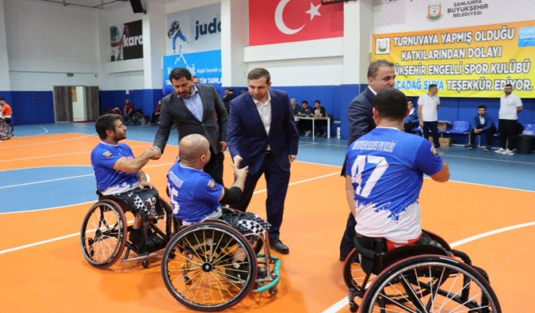 ŞANLIURFA’DA 1. GÖBEKLİTEPE TEKERLEKLİ SANDALYE BASKETBOL TURNUVASI BAŞLADI