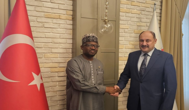 GANA BÜYÜKELÇİSİ NASİRU-DEEN’DEN İLK RESMİ ZİYARET ŞANLIURFA’YA