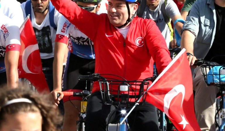 Aksaray belediyesinden sağlık ve çevre odaklı ulaşım projesi çok sevildi