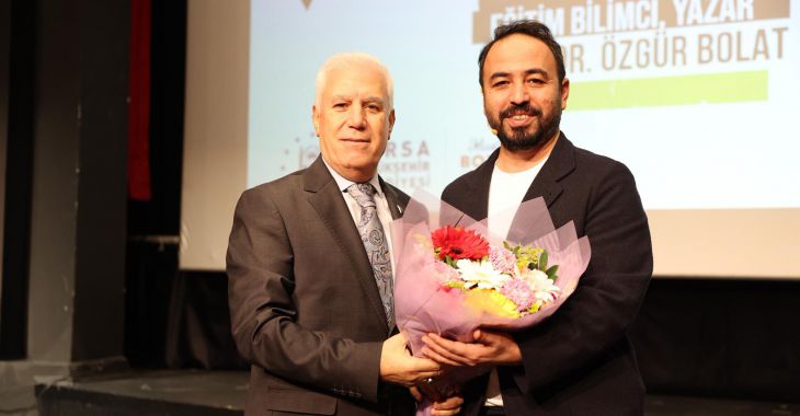 Başkan Bozbey’den gençlere ‘Hayal kurun’ tavsiyesi