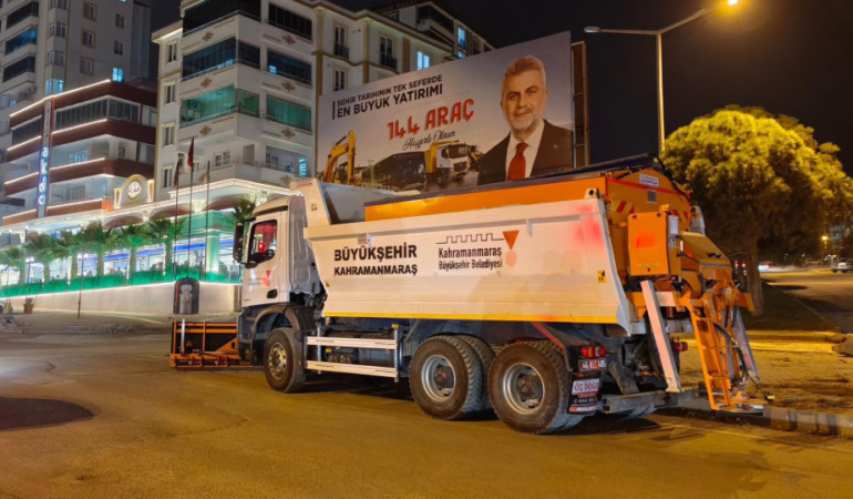 Büyükşehir, Kar Yağışı Öncesi Sahada Yerini Aldı