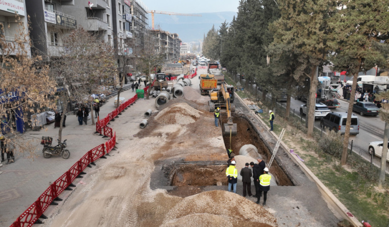 Azerbaycan Bulvarı’nda 110 Milyonluk Altyapı Yatırımı