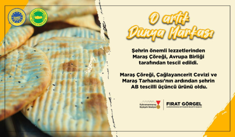 Maraş Çöreği Artık Dünya Markası