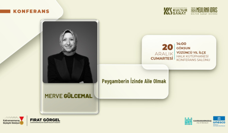 Merve Gülcemal, Göksun’da Çocuklar ve Ebeveynlere Seslenecek