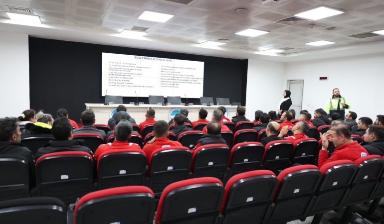 Spor A.Ş.’den Personele İş Sağlığı ve Güvenliği Eğitimi