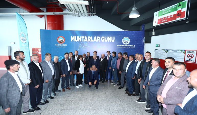 Başkan Büyükkılıç’ın Muhtarlarla Güçlü İletişim ve Dijital Dönüşüm Hamlesi, 2025’e Damga Vurdu