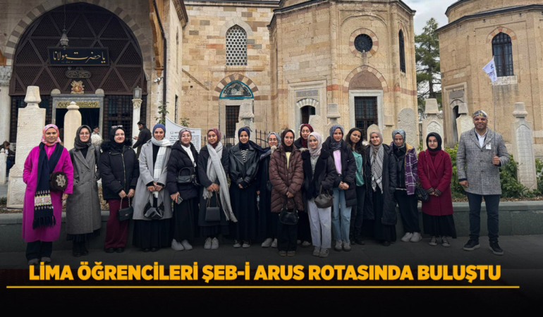 Lima öğrencileri şeb-i arus rotasında buluştu