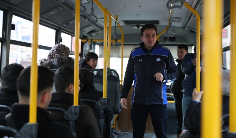 Nevşehir’de Halk Otobüslerine Yönelik Denetimler Sürüyor