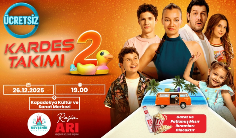 Sinema Akşamında “Kardeş Takımı 2” Filminde Buluşuyoruz