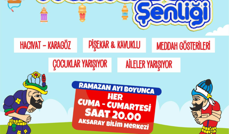 Aksaray’da ramazan akşamları geleneksel oyunlarla şenleniyor
