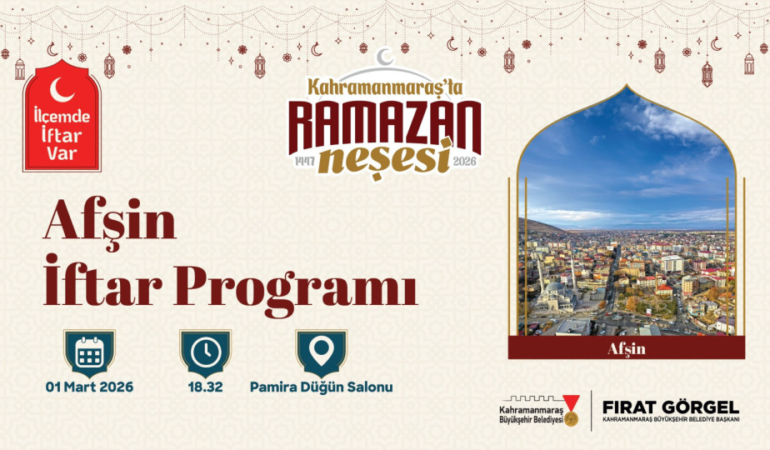 İlçemde İftar Var Programının Yeni Durağı Afşin Olacak